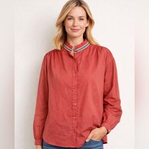NWT Sundry Lightweight Cotton Button Down Top